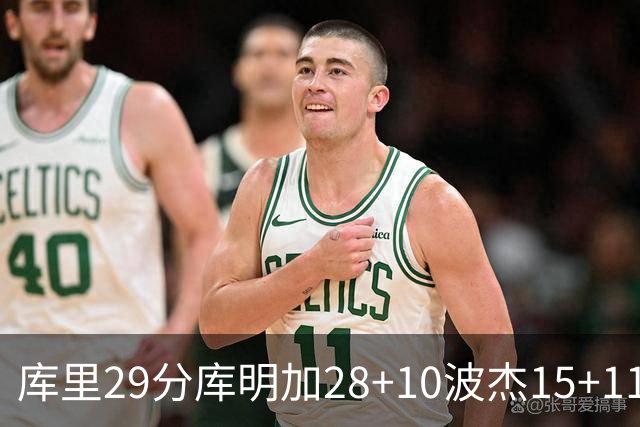 库里29分库明加28+10波杰15+11 勇士力克篮网